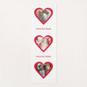 Maak Je Eigen 3 Foto Collage En Tekst Yoga Mat (Voorkant)