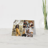 Maak Je Eigen 3 Foto Collage Kaart (Voorkant)