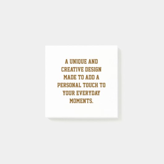 Maak je eigen 3"x3" Post-it® notities Notes (Voorkant)