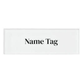 Maak je eigen 3" x 1" naambadge
