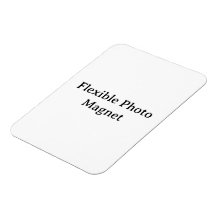 Maak Je Eigen 3" x 4" Flexibele Fotomagneet