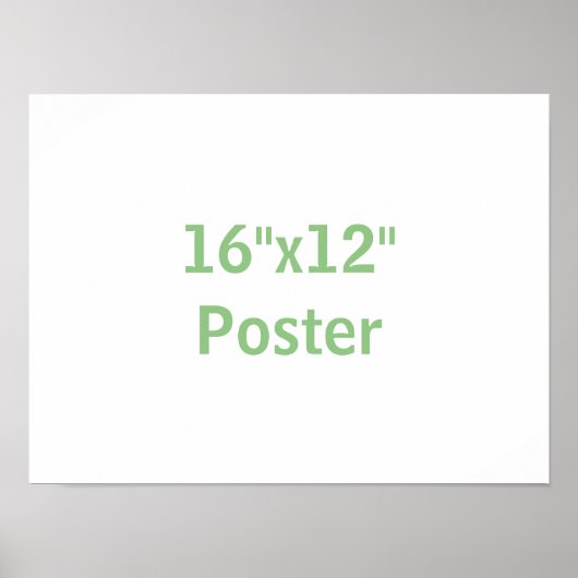 Maak je eigen 40x30cm poster (Voorkant)