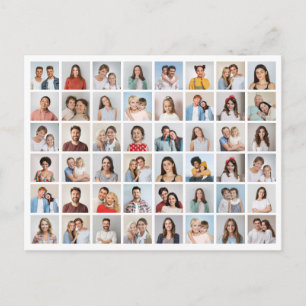 Maak Je Eigen 48 Foto Collage Ansichtkaart Briefkaart