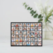 Maak Je Eigen 48 Foto Collage Briefkaart (Staand voorkant)