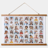 Maak Je Eigen 48 Foto Collage Hangend Wandkleed (Voorkant)