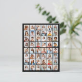 Maak Je Eigen 48 Foto Collage Kaart (Staand voorkant)