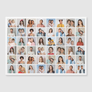 Maak Je Eigen 48 Foto Collage Magnetische Kaart