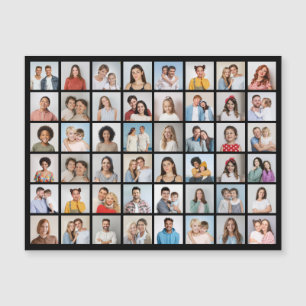 Maak Je Eigen 48 Foto Collage Magnetische Kaart