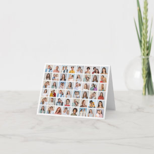 Maak Je Eigen 48 Foto Collage Notitiekaartje