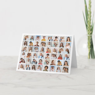 Maak Je Eigen 48 Foto Collage Notitiekaartje