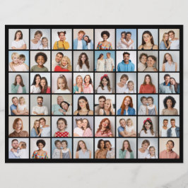 Maak Je Eigen 48 Foto Collage Papierblad