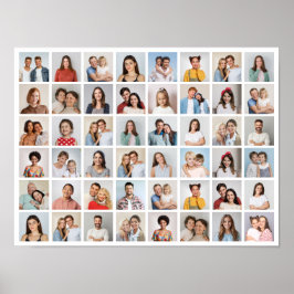 Maak Je Eigen 48 Foto Collage Poster
