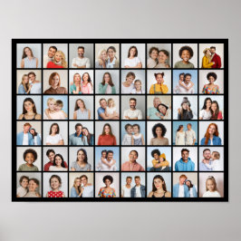 Maak Je Eigen 48 Foto Collage Poster