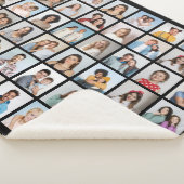 Maak Je Eigen 48 Foto Collage  Sherpa Deken (3/4)