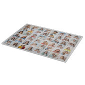 Maak Je Eigen 48 Foto Collage Snijplank (Hoek)