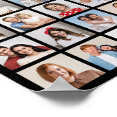 Maak je eigen 49 foto collage poster (Hoek)