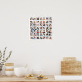 Maak je eigen 49 foto collage poster (Keuken)