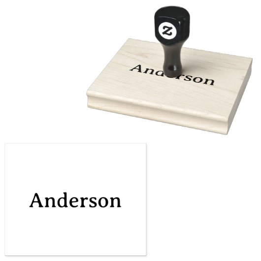 Maak je eigen 4.0" x 5.0" rubberstempel (Gestempeld)