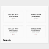 Maak Je Eigen 4.5 x 2.7 inch Sticker (Vel)
