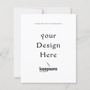 Maak Je Eigen 4.5" x 5.6" Papiervel