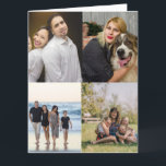 Maak je eigen 4 familiefoto collage  kaart<br><div class="desc">Maak je eigen 4 familiefoto collagekaart</div>