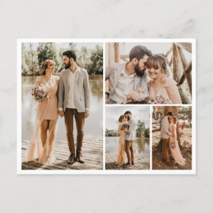 Maak je eigen 4 foto collage briefkaart