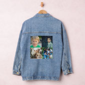 Maak je eigen 4 foto collage denim jacket (Hangar)