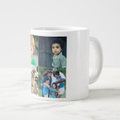 Maak Je Eigen 4 Foto Collage Grote Koffiekop (Voorkant rechts)