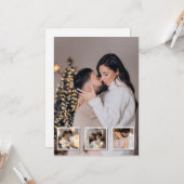 Maak je eigen 4 foto collage kaart (Voorkant / Achterkant in situ)