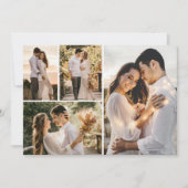 Maak Je Eigen 4 Foto Collage Kaart (Voorkant)