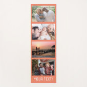 Maak Je Eigen 4 Foto Collage Yoga Mat (Voorkant)