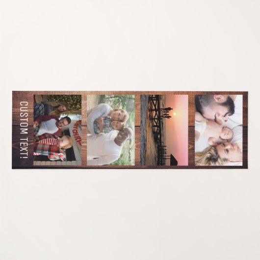 Maak Je Eigen 4 Foto Collage  Yogamat (Voorkant (horizontaal))