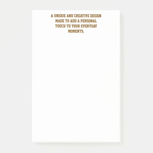 Maak je eigen 4"x6" Post-it Notes (Voorkant)