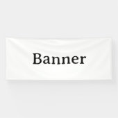 Maak je eigen 4' x 10' binnen spandoek (Horizontaal)