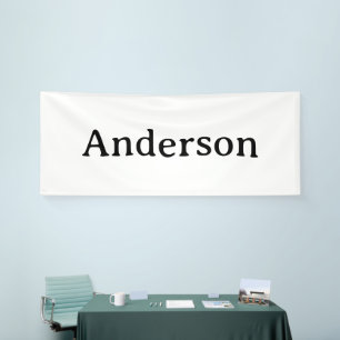 Maak je eigen 4' x 12' binnen spandoek