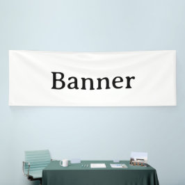 Maak je eigen 4' x 12' binnen spandoek