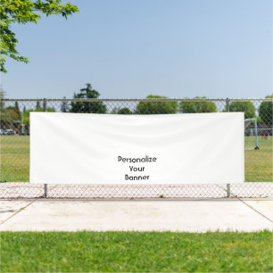 Maak je eigen 4' x 12' buitenbanner spandoek