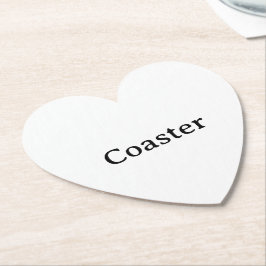 Maak je eigen 4" x 4" hart kartonnen onderzetters