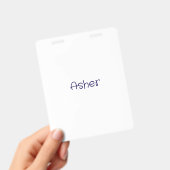 Maak je eigen 4" x 5" badge (Handheld)