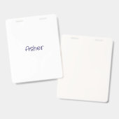 Maak je eigen 4" x 5" badge (Voor- en achterkant)