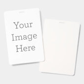 Verticaal Badge (Voor- en achterkant)