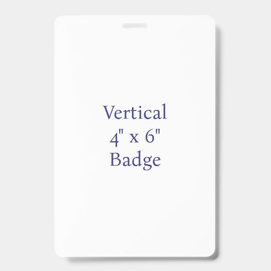 Maak je eigen 4" x 6" badge (Voorzijde)