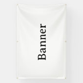 Maak je eigen 4' x 6' buiten spandoek (Verticaal)