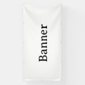Maak je eigen 4' x 8' buiten spandoek (Verticaal)