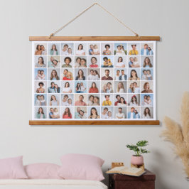 Maak Je Eigen 54 Foto Collage Hangend Wandkleed
