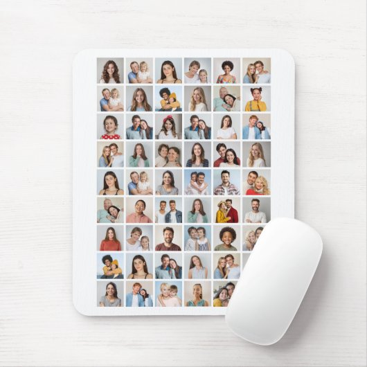 Maak Je Eigen 54 Foto Collage Muismat (Met muis)