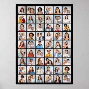 Maak Je Eigen 54 Foto Collage Poster