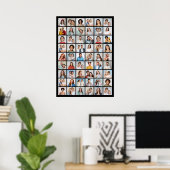 Maak Je Eigen 54 Foto Collage Poster (Thuiskantoor)