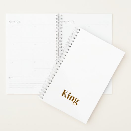 Maak je eigen 5.5" x 8.5" softcover planner (Display)