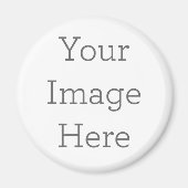 Standaard, 5,7 cm Cirkel Magneet (Voorkant)